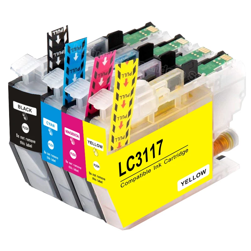LC3117 8pac 2b+ 2c+ 2m+ 2y чернильный картридж для принтера Brother MFC-J6980CDW J6580CDW J6583CDW J6983CDW J5630CDW