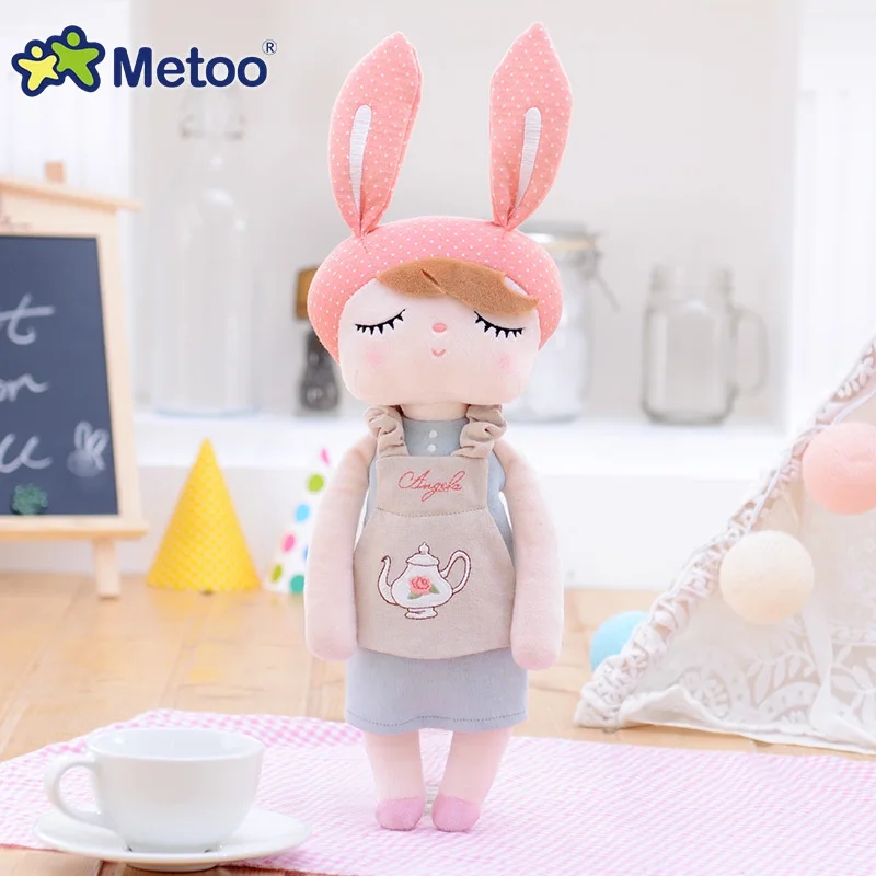 Kawaii мягкие плюшевые животные Милая подвеска на Рюкзак Детские игрушки для девочек на день рождения Рождество кеппель кукла панда Metoo кукла - Цвет: 1382-1-1