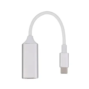 

USB C to DisplayPort 4K@60HZ Adapter Type-C (Thunderbolt 3) to DP Cable for PC Computer TV Display Phone