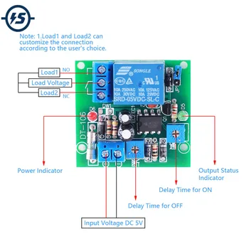 

Cycle Timing Switch Delay Relay Pulse Width Module Automatic Delay Switch Driver Module