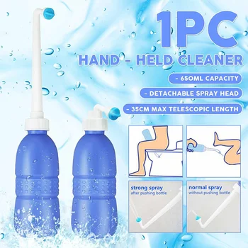

500/650ml EVA Portable Travel Bidet Handheld Sprayer Baby Women Personal Cleaner Hygiene Bottle Spray Washing Toilet Clean Tool