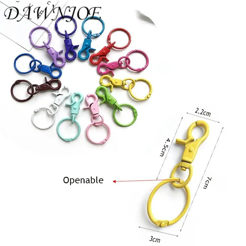 5 шт. брелок с разноцветным рисунком креативное Открытое кольцо сделай сам Пряжка