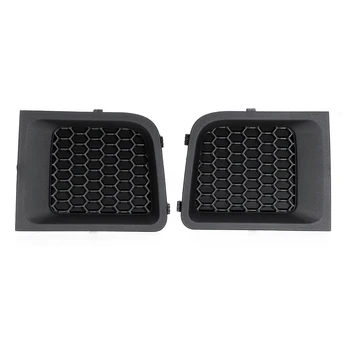 

Black Bumper Grille Bezel Accessories Replacement Left+Right Under Car