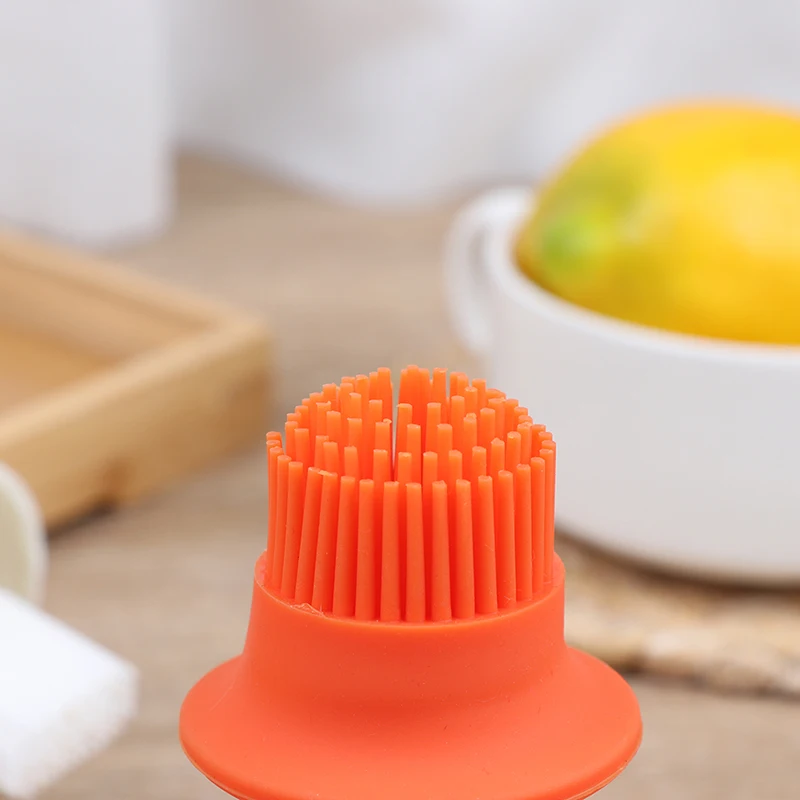 2 Type Silicone Heat Resisting Oil Bottle Brushes Cooking Accessories Barbecue Tool Portable Basting Brush Kitchen Gadgets