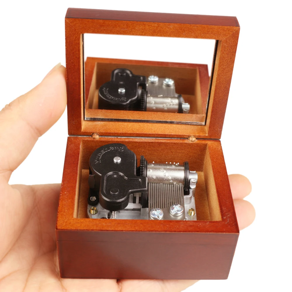 Handmade Wooden ALADDIN Music Box Birthday Gift For Christmas/Birthday/Valentine's day special gifts for lovers, childrens