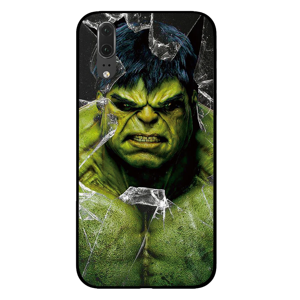 Ironman и Hulk Marvel Comic черный чехол для телефона huawei P30 P20 mate 10 20 Pro Lite Nova 3 4 3i чехол - Цвет: 9