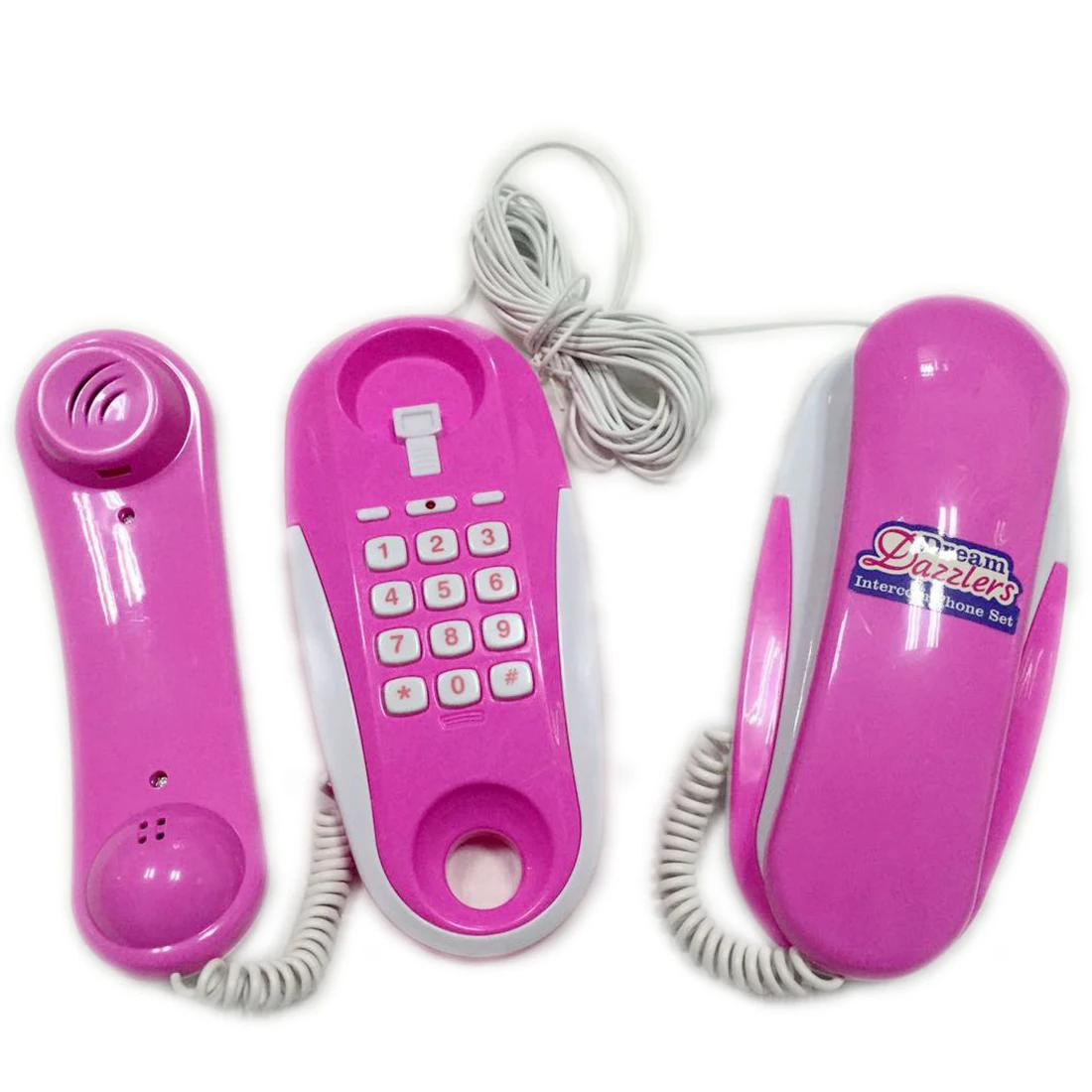 Дети ролевые игры домофон телефон игрушка Моделирование телефон игрушка с реальными звонками