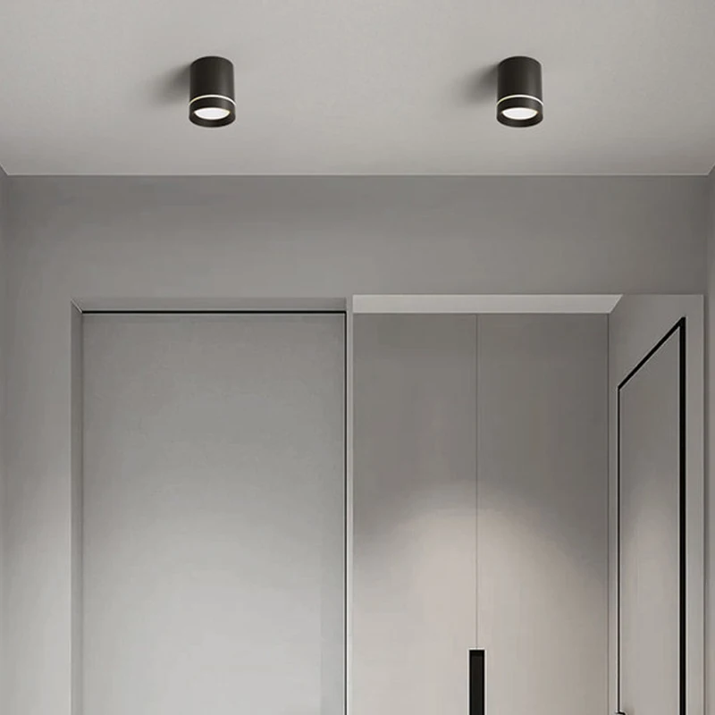 Surface Mounted Ceiling Downlight Lamp Spotlight 5/10/15w Cob Led Spot Lights Ceiling Fixtures Lighting For Bedroom Kitchen Home led downlight,recessed ceiling spotlight,ceiling lamps