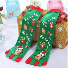 2 пары рождественских носков женские бархатные носки до середины икры кораллового цвета с рисунком Санты теплые женские домашние носки для сна средней длины