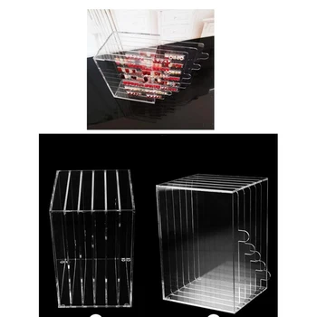 

Blesiya Nail Art Practice Display Stand False Nail Tips Holder Acrylic Boxes