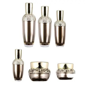 

30/50g Cream Jar 30/50/100/120ml Empty Spray Bottle Essence Lotion Toner Dispenser Refillable Cosmetic Container for Travel