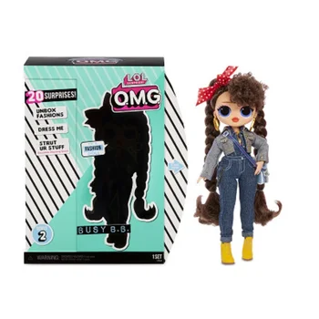

Original L.O.L. Surprise O.M.G. Trendy Series Busy B.B Beauty Fashion Model Doll DIY Dressing Up Set Girl Toys Kids Gifts