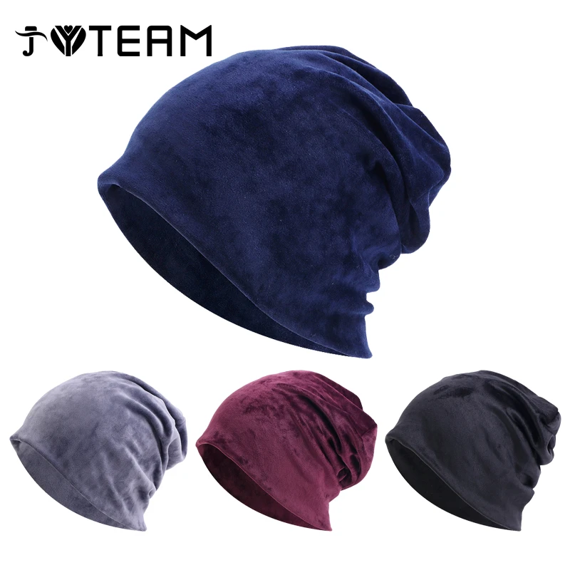 best beanie brands 2022 New Fashion Women Men Baggy Beanie Hat Velvet Slouch Beanie Soft Cozy Slouchy Winter Fall Cap Gift grey skully hat