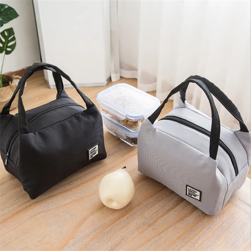 Портативная сумка для обеда, Термоизолированный Ланч-бокс, сумки для хранения еды, сумка из алюминиевой фольги, водонепроницаемая Удобная посылка для отдыха