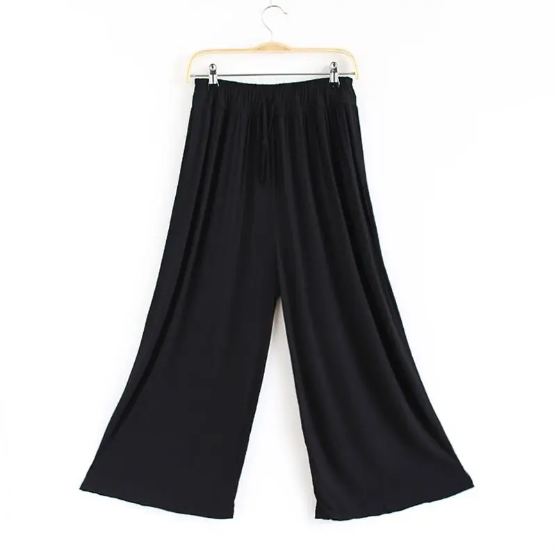 Latin Dance Wide leg pants Men Man teacher Ballroom Tango trousers Cha Salsa rumba modern Dance wear Yoga costumes