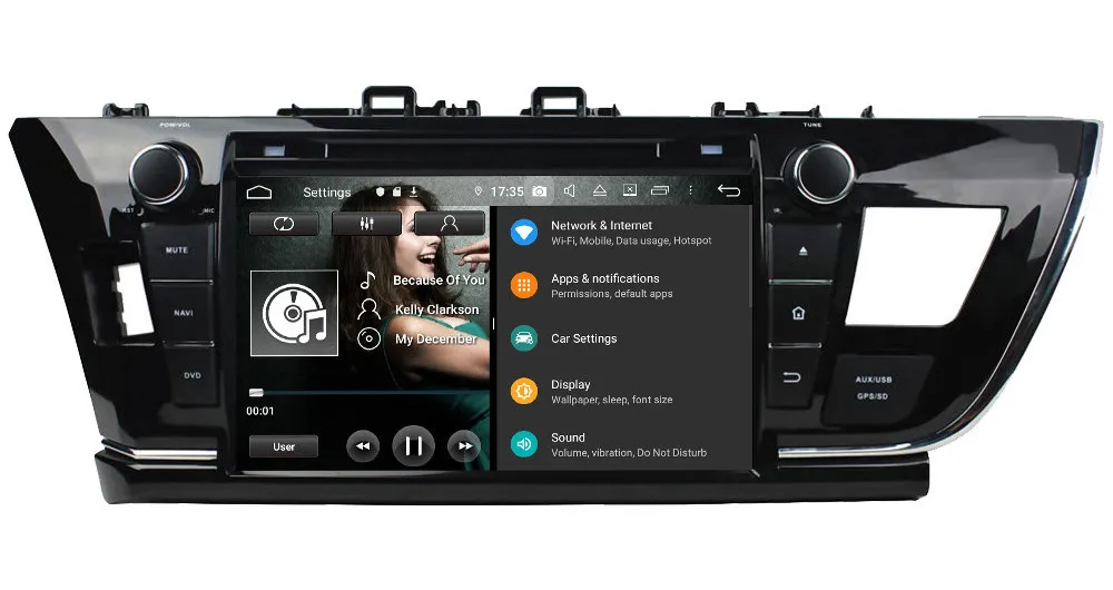 Klyde " ips 4G wifi Android 9,0 Восьмиядерный 4 Гб ОЗУ 64 Гб ПЗУ DSP BT автомобильный DVD мультимедийный плеер радио для Toyota Corolla 2013