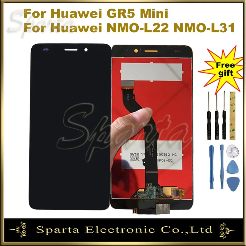 

Sparta LCD For Huawei GR5 Mini LCD Display Touch Screen Assembly Digitizer For Huawei GT3 NMO-L22 NMO-L31