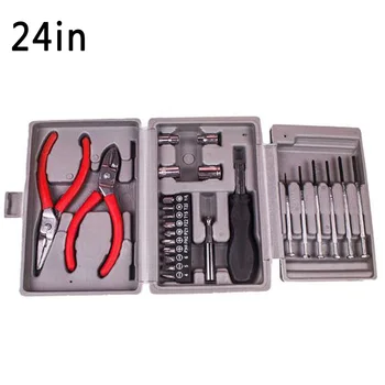 

24pcs Magnetic Hex Precision Screwdriver Socket Extension Rod Repair Hand Tool