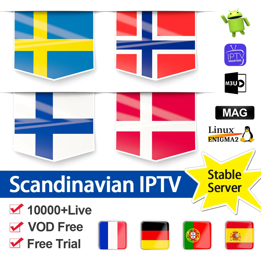 

Spain IPTV French Norway Netherlands Switzerland Germany France IPTV Subscription Denmark Smart IPTV Code IP TV Morocco Algeria
