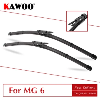 

KAWOO For MG 6 24"18" Car Natural Rubber Windshield Wipers Blades Fit Pinch Tab Arm 2011 2012 2013 2014 2015 2016 2017 2018