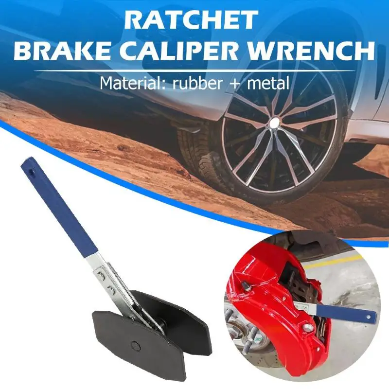 

Car Ratchet Brake Caliper Piston Spreader Stainless Steel Auto Repair Tool