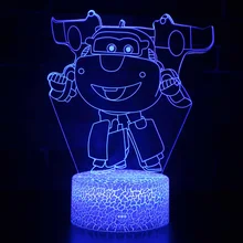 

Manga Anime Figures Fancy Lighting 3D Nightlight Lamp Night Table Teen Room Decor Three-dimensional Neon Light Kids Indoor Led