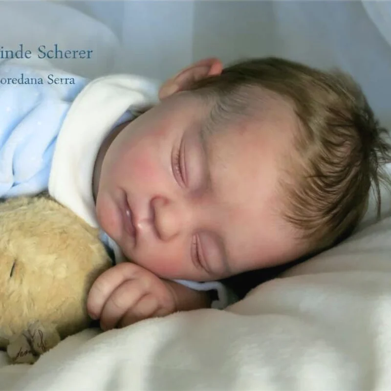 19 Inch Kit Reborn Baby Doll Jamie Vinyl Blank Molds Bebe Unpainted