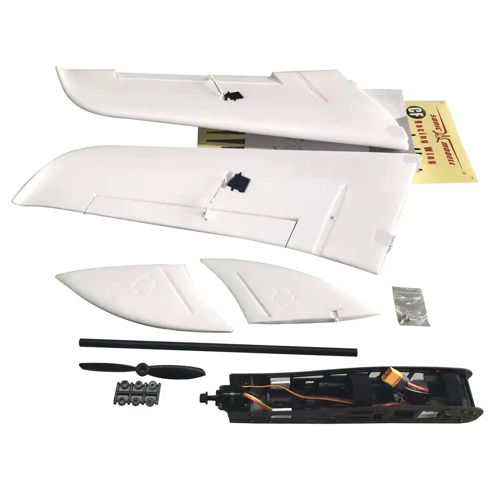 

For ZOHD SonicModell CF Wing1030mm Wingspan RC FPV Airplane Fixed Glider Drone Plane Model with Gyro 180+km/h High Speed PNP