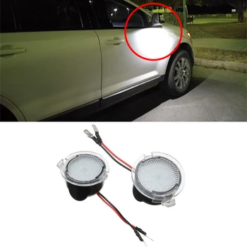 

LED Under Side Mirror Puddle Light For Ford Edge Mondeo 5 MK5 Fusion Flex Explorer Everest 4 Expedition 3 U324 Taurus Mustang