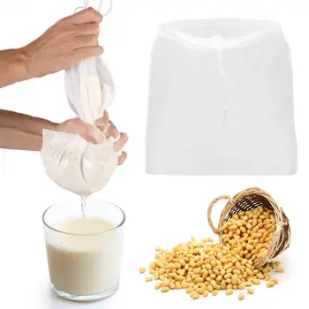 

Wine Filter Bag Soy Milk Filter Fruit And Vegetable Juice Wine Filter Gauze Ultra-fine Nylon Filter Bag Milk Soy Milk Juice Filt