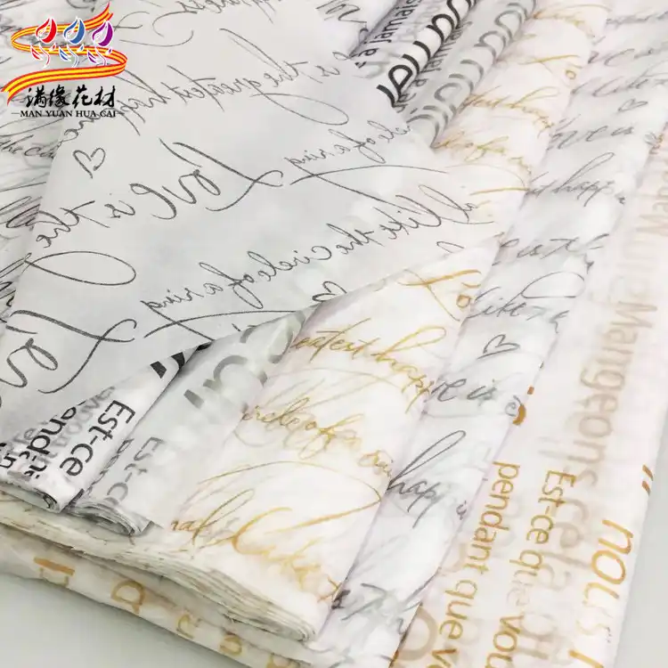 50 70 センチメートル英語デザインティッシュペーパー花服靴ギフトパッキング包装紙 Craft Paper Aliexpress