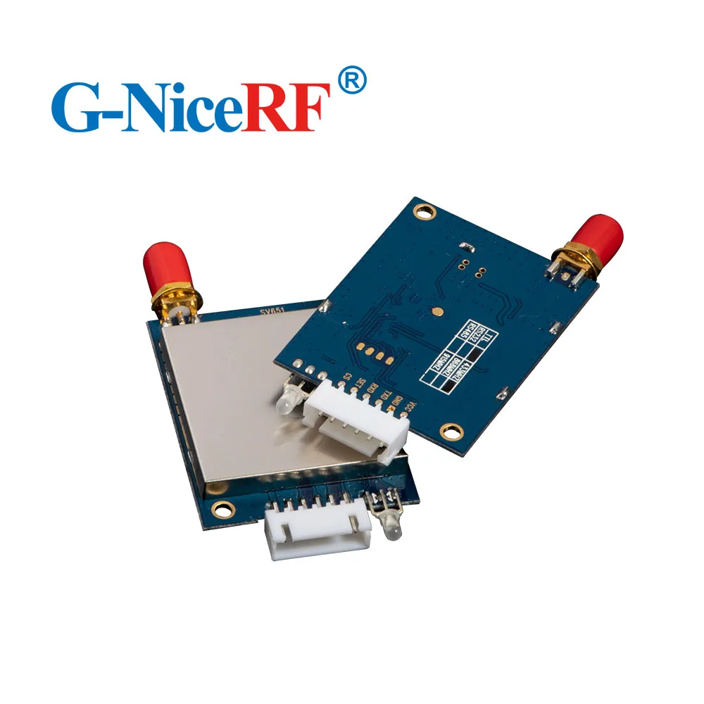 2PCS SV651 Industrial Uart 500mW 470MHz Si4432 