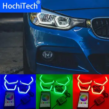 

WIFI RGB Multi-Color M4 Iconic Style LED Crystal Angel Eye light Kits for BMW M3 F80 M4 F82 car styling