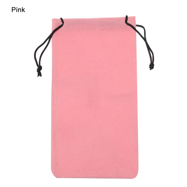 Soft Cloth Waterproof Sunglasses Bag Microfiber Dust Storage Pouch Glasses Carry Bag Portable Eyewear Case Container