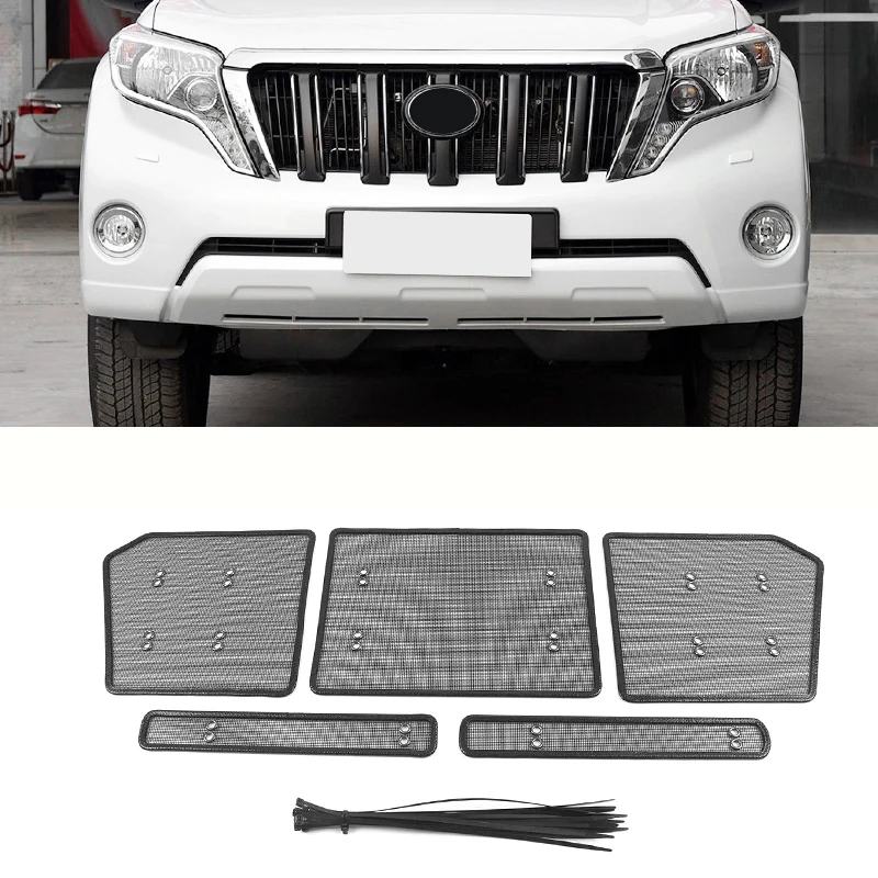 フロントグリルネット,昆虫スクリーン,トヨタランドクルーザープラド用