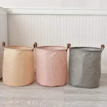 

Foldable Laundry Basket Kid Toys Buckets Dirty Clothes Organizer Storage shoe Organizer Bag Laundry Kitchen Organization SK1