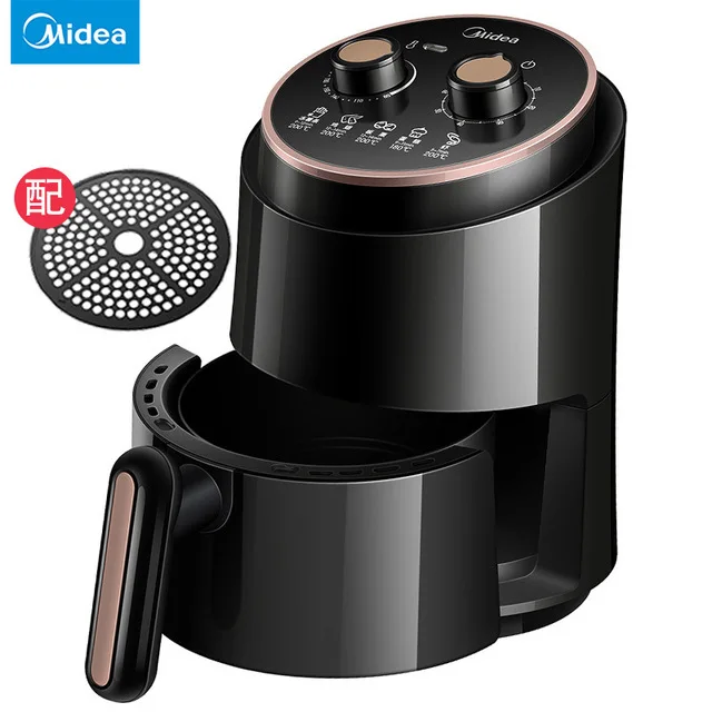 

Household Air Fryer 1.5L Large Capacity Intelligent Smokeless Electric Fryer Kitchen Oil-Free Energy-Saving French Fries Fryer