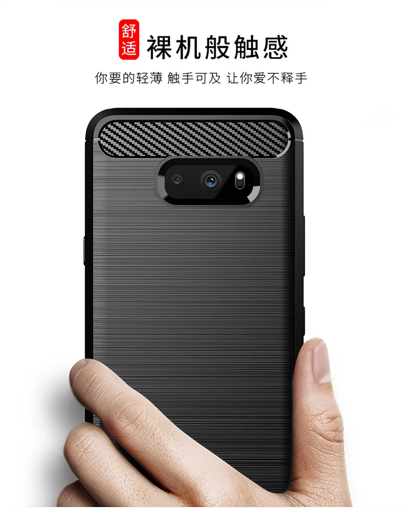 Для LG G8X чехол Силиконовый прочный армированный мягкий чехол для LG G8X защитный чехол для телефона Чехлы Fundas Coque