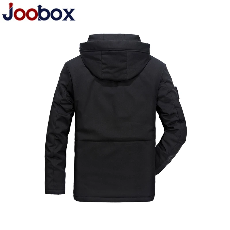 Mens Coat Parkas with Hooded Warm Casaco Masculino Brand Winter Jacket Men Fashion L-3XL New Arrival Casual Slim Cotton Thick