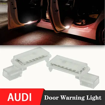 

KAHANE 2x LED Car Door Warning Light Car Strobe Light FOR Audi A3 A4 A5 A6 A7 A8 Q3 Q5 Q7 S3 S4 S5 S6 S7 S8 R8 RS3 RS4 RS5 TTS