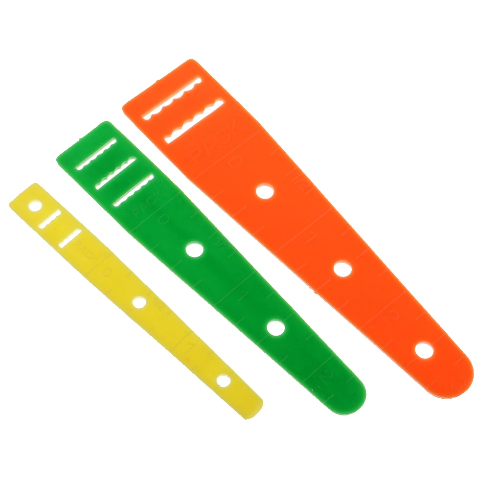 3 Sizes Assorted Plastic Elastic Glides Guide Threaders Wear Elastic Band Tool DIY Clothing Needleworking Sewing Accessories