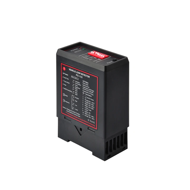 220 V PD-132 inductivo vehículo único lazo Detector automático de puerta abridor de la puerta de la barrera de tráfico inductivo de acceso de vehículos
