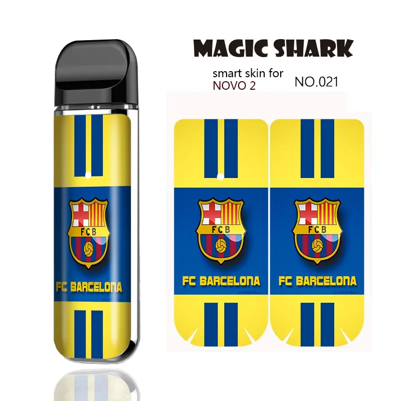 Чехол-наклейка Magic Shark для Smok Novo 2 011-021 ПВХ стерео военная змея No Friend Zone череп FC