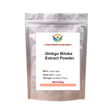 

Ginkgo Biloba Leaf Extract Powder 24% Flavinoids 6% Terpene Lactones Boost Focus