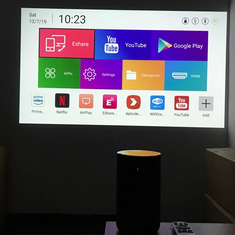 Проектор Smartldea D29 Android 7 0 2 ГБ + 16 Гб|Проекторы для домашнего кинотеатра| |