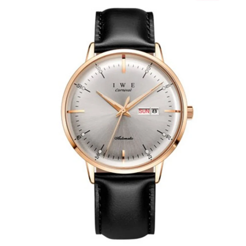 Carnival switzerland sapphire mechanical women watch luxury brand waterproof watches ladies bayan kol saati relogio feminino