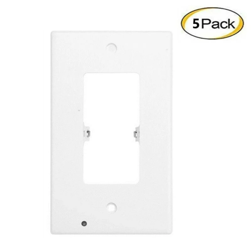 

Night Angel Duplex High-quality Durable Convenient Outlet Cover Wall Plate With Led Night Lights Ambient Light Sensor....