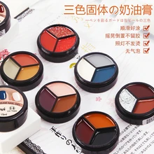 

3 in 1 Soild Nail Polish Gel,Cream Gel For Nail Art DIY Polish UV Matte Gel Soak Off UV Varnish Gel