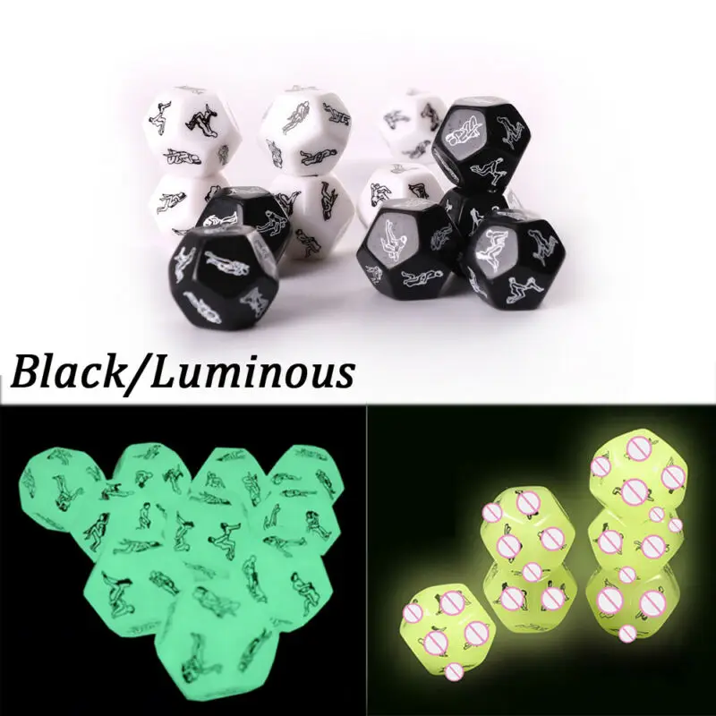 12 Sided Mini Sex Dice For Bachelor Party Adults Couple Gaming Toy Fun Love Posture Games Sexy Romance Erotic Craps | Красота и