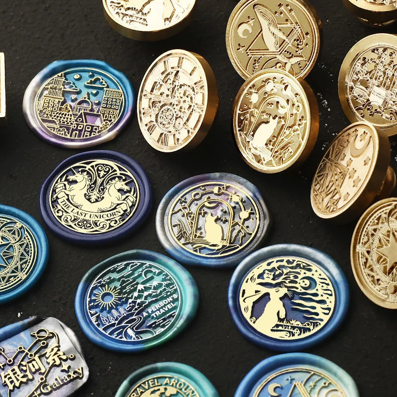 Cute Sealing Wax Stamp Scrapbooking Wax Seal Scrapbooking Stamping